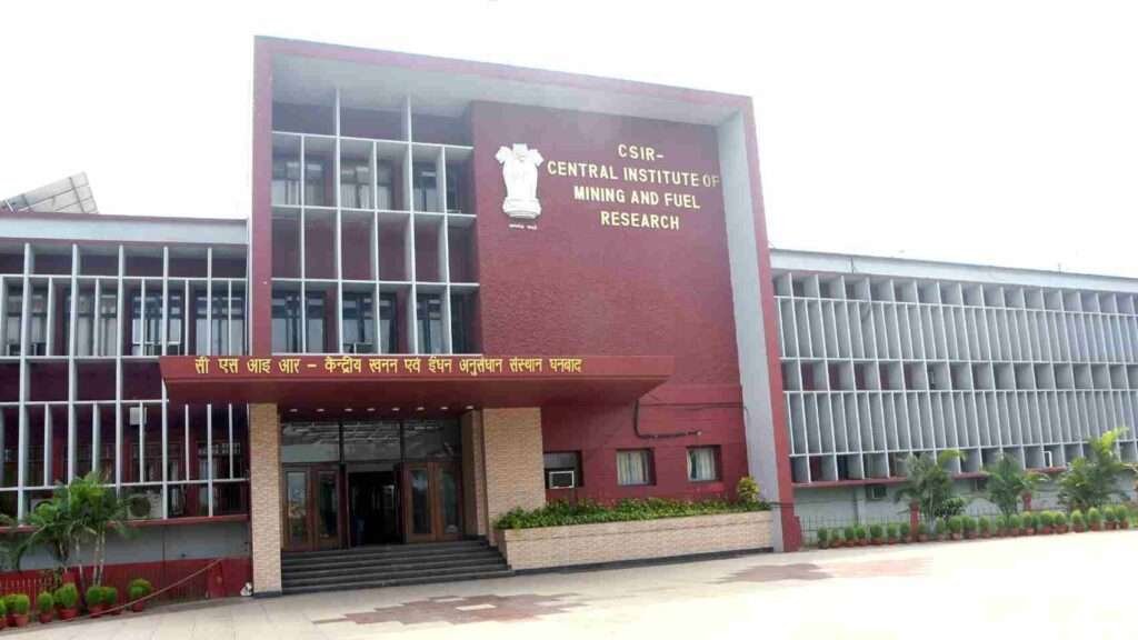 Central Institute of Mining and Fuel Research (CIMFR)