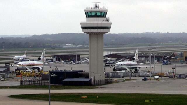 Gatwick Air Traffic Control tower